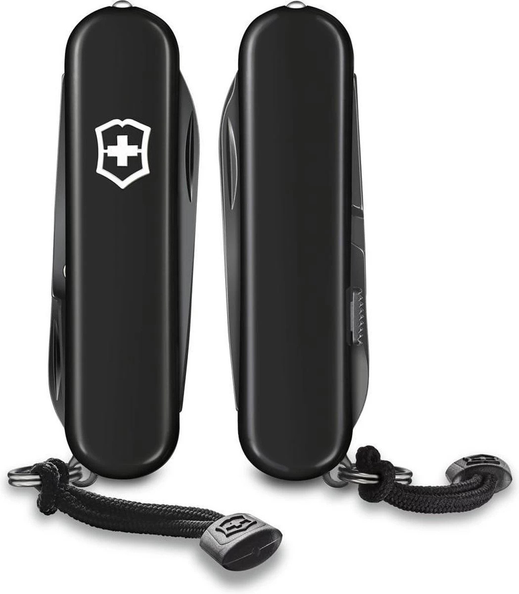 Victorinox Signature Lite Onyx Black - Zwitsers Zakmes - 8 Functies - Cellidor - Giftbox 2 Victorinox Signature Lite Onyx Black - Zwitsers Zakmes - 8 Functies - Cellidor - Giftbox - Afbeelding 2