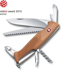 Victorinox Ranger Wood 55 Zwitsers Zakmes - 10 Functies - Hout -Victorinox Winkel 1051x1200