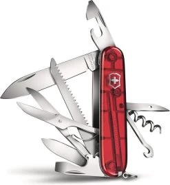 Victorinox Swiss Army Huntsman Multitool 15 Functies Transparant Rood -Victorinox Winkel 1102x1200