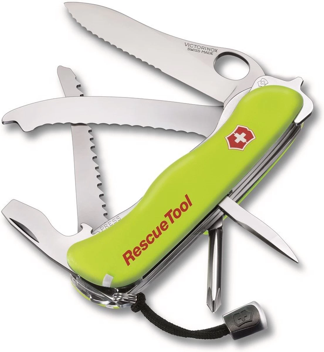 Victorinox RescueTool 13 Functies Zakmes Rvs Geel 4 Victorinox RescueTool 13 Functies Zakmes Rvs Geel - Afbeelding 4