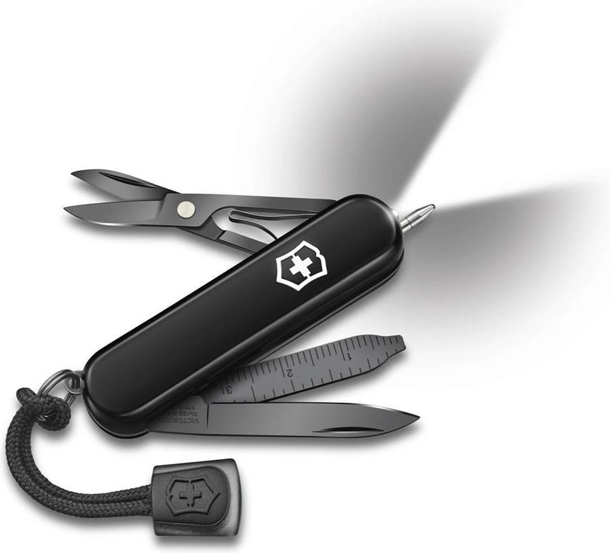 Victorinox Signature Lite Onyx Black - Zwitsers Zakmes - 8 Functies - Cellidor - Giftbox 1 Victorinox Signature Lite Onyx Black - Zwitsers Zakmes - 8 Functies - Cellidor - Giftbox