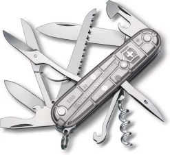 Victorinox Huntsman Silver Tech Zakmes 91 Mm 15 Functies Transparant Zilver -Victorinox Winkel 1200x1097