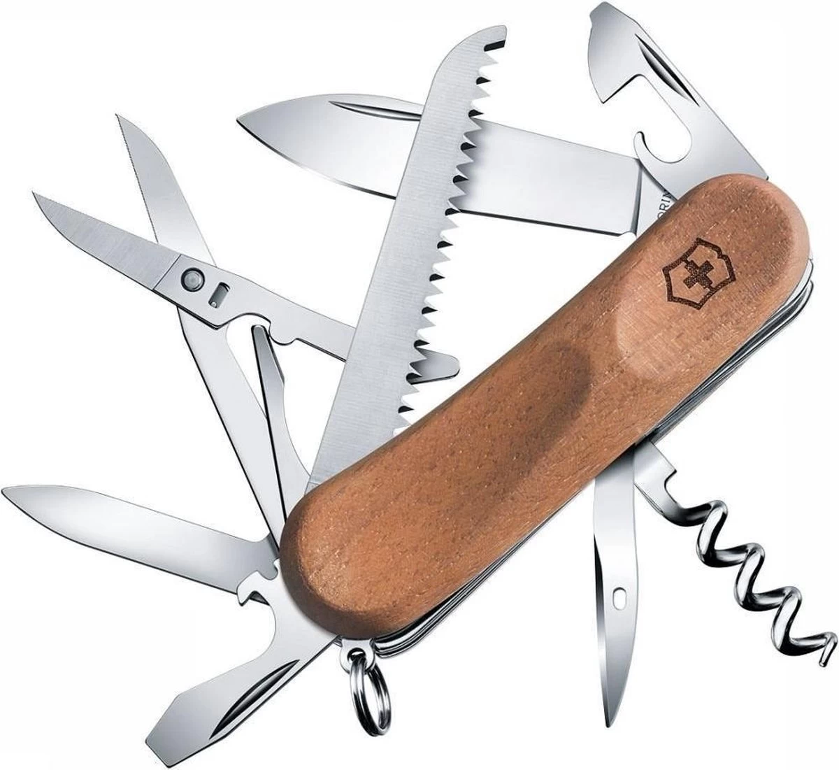 Victorinox EvoWood Zwitsers Zakmes - 17 Functies - Hout 3 Victorinox EvoWood Zwitsers Zakmes - 17 Functies - Hout - Afbeelding 3