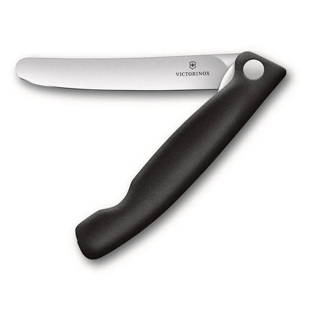 Victorinox Swiss Classic Tomatenmes Inklapbaar - 11cm - RVS - Zwart 1 Victorinox Swiss Classic Tomatenmes Inklapbaar - 11cm - RVS - Zwart