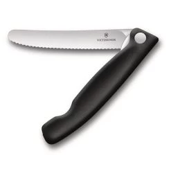 Victorinox Swiss Classic Tomatenmes Inklapbaar - 11cm - Kartel - Zwart