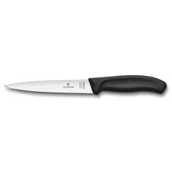 Victorinox Swiss Classic Fileermes - 16cm - RVS/fibrox - Zwart