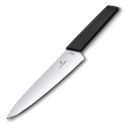 Victorinox Swiss Modern Vleesmes - 19cm - RVS/PP Kunststof - Zwart
