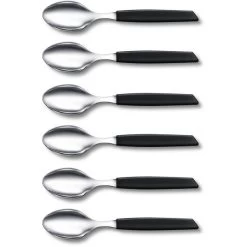 Victorinox Swiss Modern Koffielepels - 6-delig - Zwart