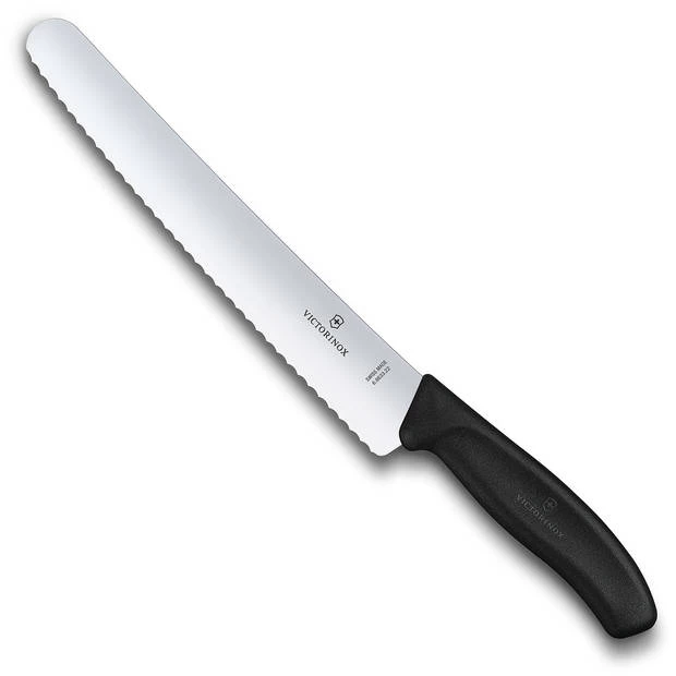 Victorinox Swissclassic Bakkersmes - 22cm - Zwart