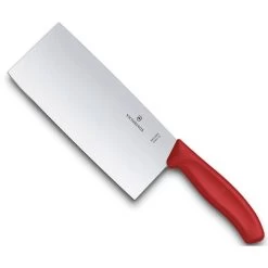 Victorinox SwissClassic Chinees Koksmes - 18cm - Rood