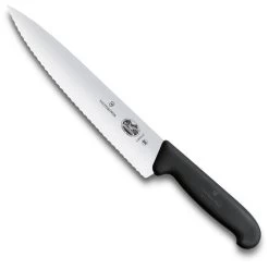 Victorinox Fibrox Koksmes - 22cm - Gekarteld