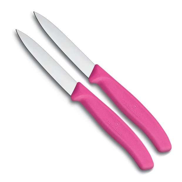 Victorinox SwissClassic Schilmesje - 8cm - Roze 1 Victorinox SwissClassic Schilmesje - 8cm - Roze