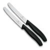 Victorinox SwissClassic Tomatenmes - 2-delig - Zwart