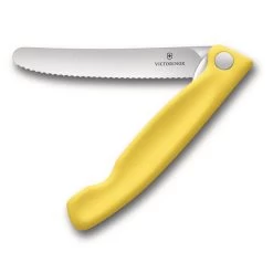 Victorinox Swiss Classic Tomatenmes Inklapbaar - 11cm - Kartel - Geel