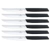 Victorinox Swiss Modern Steakmessen - 6-delig - RVS/Zwart - Kartel