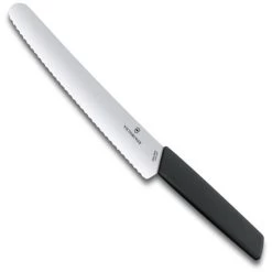 Victorinox Swiss Modern Bakkersmes - 22cm - Zwart