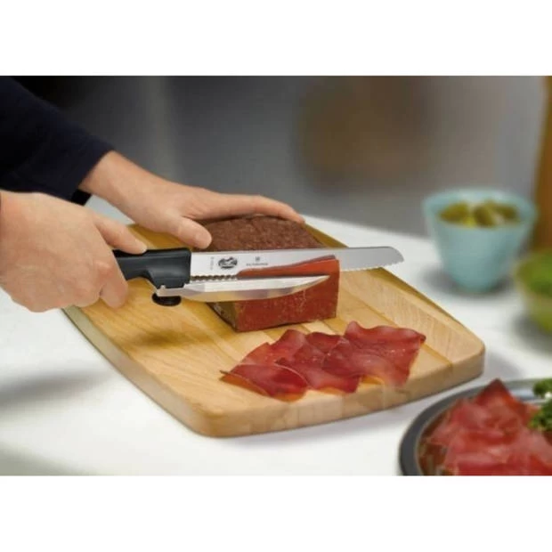 Victorinox Swissclassic Dux Broodmes En Vleesmes - 21cm 3 Victorinox Swissclassic Dux Broodmes En Vleesmes - 21cm - Afbeelding 3