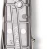 Victorinox Huntsman Silver Tech Zakmes 91 Mm 15 Functies Transparant Zilver