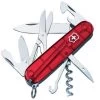 Victorinox Zakmes Climber Transparant Rood 14 Functies 91 Mm Doosje