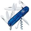 Zakmes Climber Transparant Blauw Victorinox