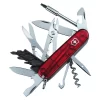 Zakmes CyberTool 34 Transparant Rood Victorinox