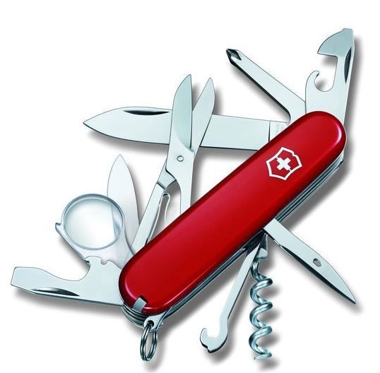 Zakmes Explorer Rood Victorinox 1 Zakmes Explorer Rood Victorinox