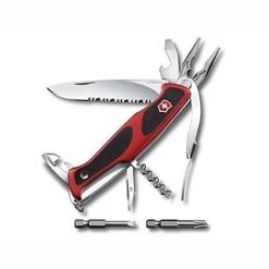 Victorinox Zakmes RangerGrip 174 Handyman Rood 17 Functies 130 Mm Doosje Zaklamp