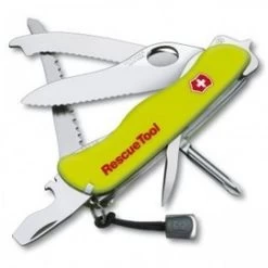 Zakmes Victorinox RescueTool OneHand 15 Funties 2Lock Geel