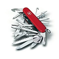 Zakmes Victorinox SwissChamp Transparant Rood