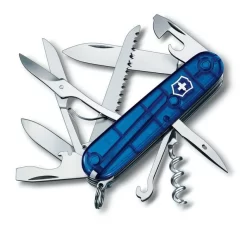 Zakmes Huntsman Transparant Blauw Victorinox